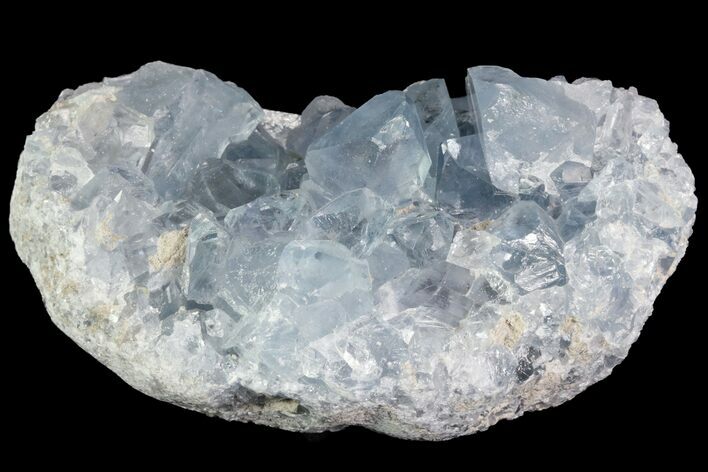 Sky Blue Celestine (Celestite) Crystal Cluster - Madagascar #75950